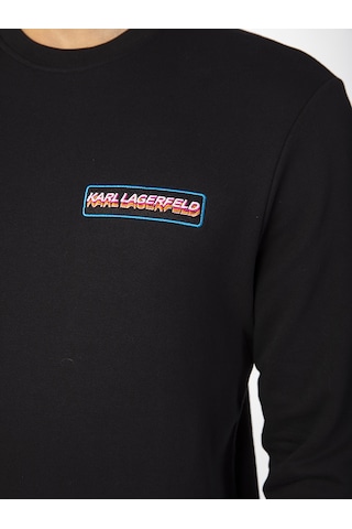 KARL LAGERFELD Erkek  Sweatshirt  KLL756 Siyah