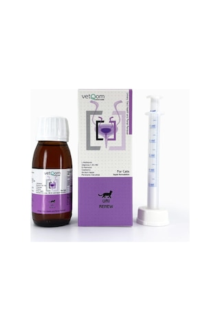 Vetqom Kedi Uri Renew Üriner Sistem Sağlığı 60 ML
