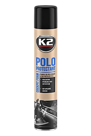 K2 POLO PROTECTANT FOAM Vinil Plastik temizleyici koruyucu köpük aerosol 750ML