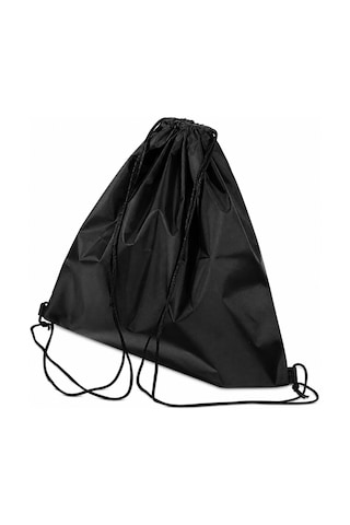 Microcase Motosiklet Scooter Bisiklet İçin Sırt Askılıklı Büzgülü Taşıma Saklama Amaçlı Kask Çantası Koruyucu Kese 47x42 Cm Al5688 Siyah