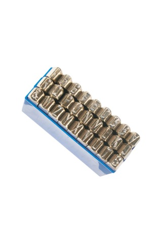 10mm Masus Çelik Harf Takımı Nikel Kaplı