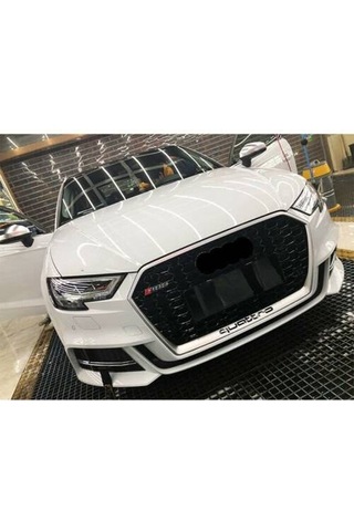Audi A3 Rs3 2017 Ve Sonrası Uyumlu Yedek Parça Kromlu Panjur