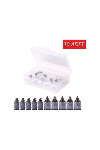 Oto Motto Motosiklet Araba Oto Lastik Tamir Kiti Kauçuk Vida Seti Lastik Yama Kolay Vida Lastik Yaması 10 Ad. 1