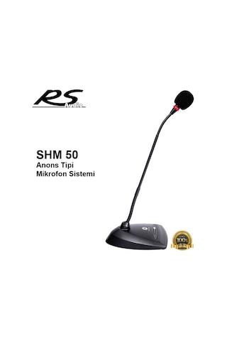 Rs Audio Shm 50 Anons Tipi Mikrofon Sistemi