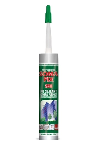 Somafix Beyaz 280 Ml Poliüretan Mastik Oto Cam Kaporta Pu Mastik Silikon S421