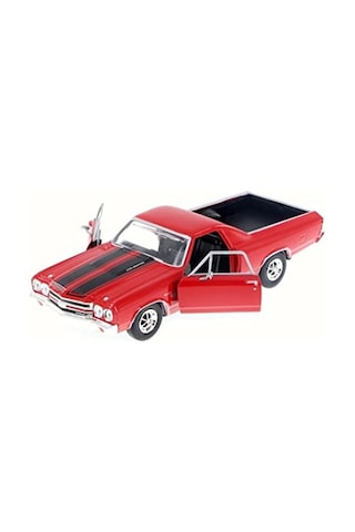 Motormax 1970 Chevy El Camino Ss 396 1/24 Model Araba - Kırmızı