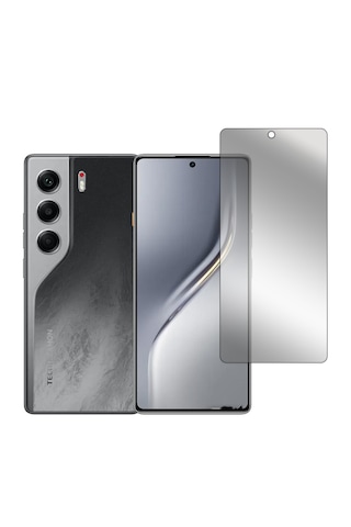 Microcase Tecno Camon 40 Premier 5g Tam Kaplayan Çerçeveli Tempered Ekran Koruyucu -al3276