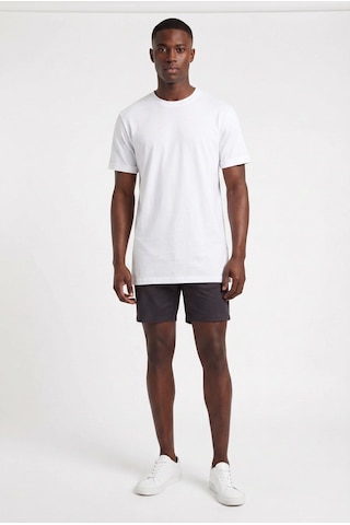 Blow Up Basic Beyaz Erkek T-shirt 141006 Siyah