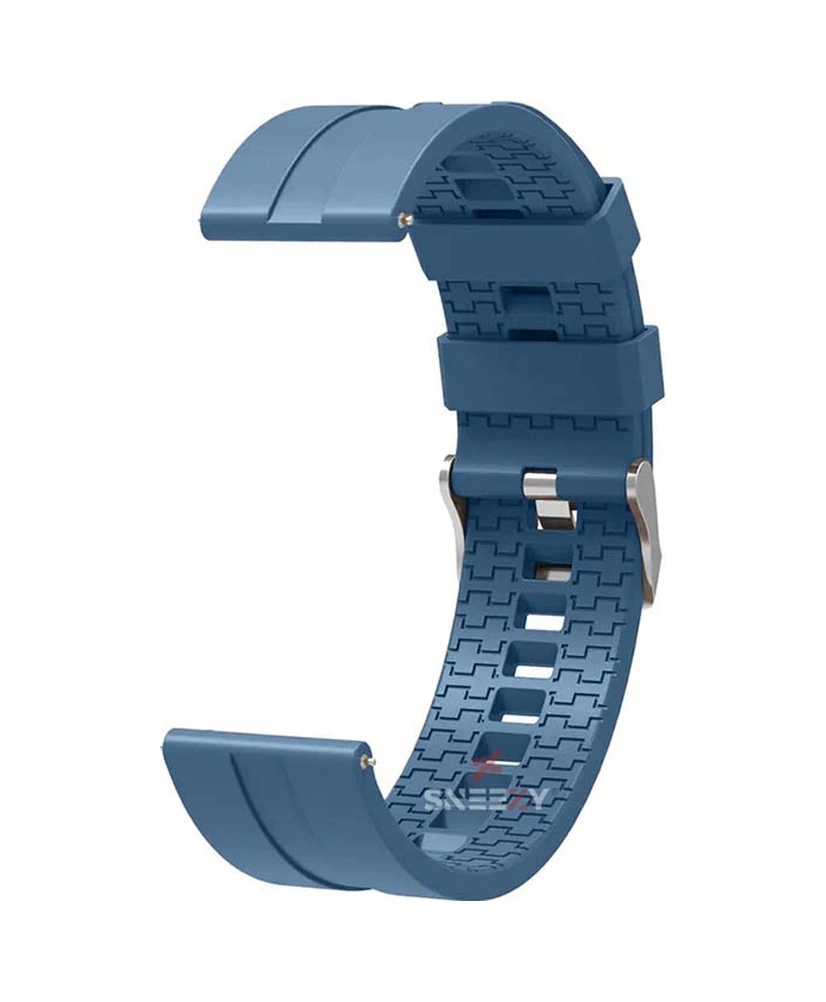 Huawei Watch Gt6 46mm Uyumlu Kordon Novagt Metal Tokalı Yumuşak Silikon Kordon