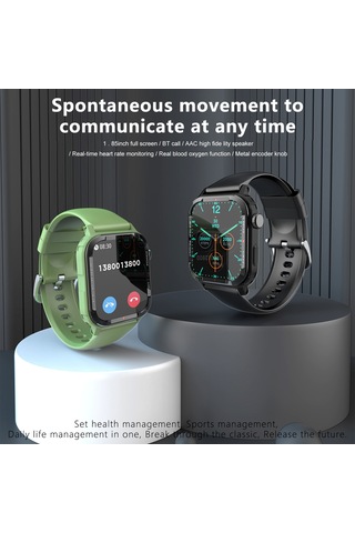 Singree 1.85" Ekran Ip67 Bluetooth 5.0 Akıllı Spor Saati