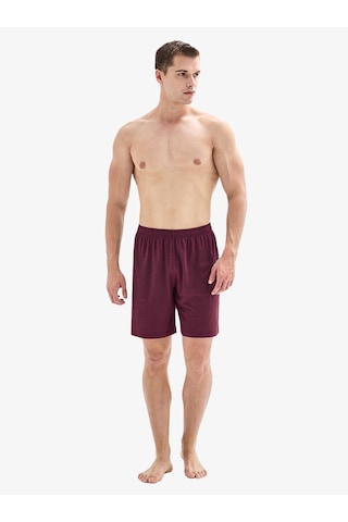 Blackspade Erkek Şort Pijama Altı 40882 - Bordo