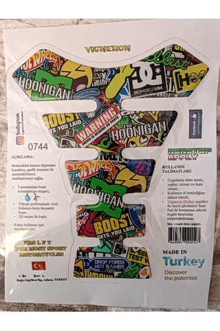 Vigneron Warnıng Depo Tankpad