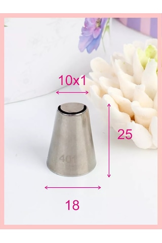 Bonbon Pastacılık Ucu Krizantem 401 235254707 Gri