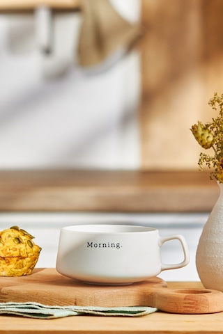 Emsan Morning New Bone Kupa 320 Ml Beyaz