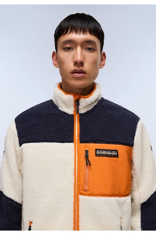 Napapijri Yupik Fz 3 Erkek Tam Fermuarlı Polar-30439 Lacivert