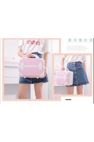 Unimarket Profesyonel Kozmetik Çantası Kadın Makyaj Çantası Organizatör Büyük Kapasiteli Kozmetik Çantası Durumda Güzellik Seyahat Kozmetik Kılıf Kozmetik Çanta Ve Davalar Iy0flk