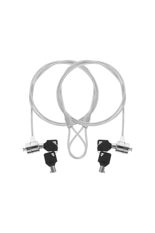 2 Takım Dizüstü Bilgisayar Kilidi Güvenlik Kablosu 1.2 M Dizüstü Bilgisayar