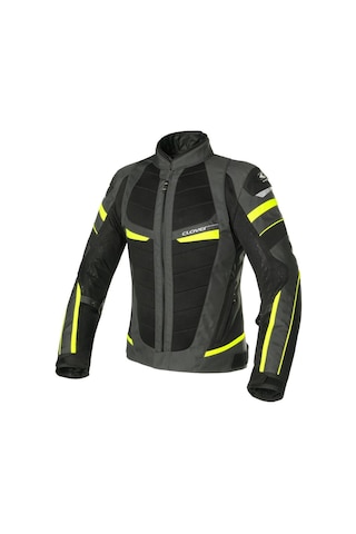 Clover Rainjet-2 Wp Korumalı Motosiklet Montu Koyu Gri