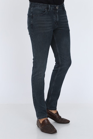 Digital Jeans Erkek Slim Fit Dar Kesim Dar Paça Kot Pantol Antrasit Açık Gri