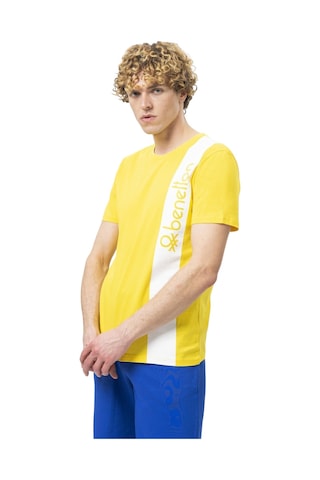 United Colors Of Benetton Erkek T-shirt Ben.m20474 Sarı
