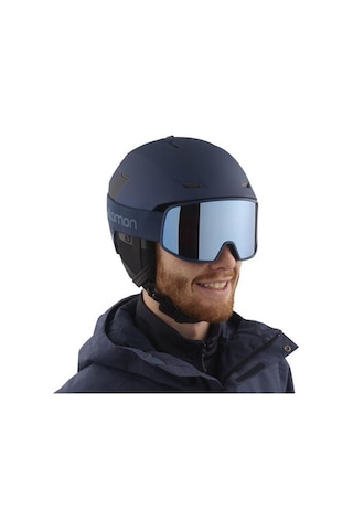 Salomon Pioneer LT Erkek Kayak Ve Snowboard Kask L41159100 Mavi