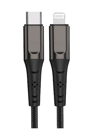Micflip Type-c To Lightning Data Ve Şarj Kablosu Siyah Micflip Type-c To Lightning Data Ve Şarj Kablosu Siyah