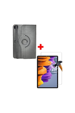 Lenovo Tab M10 Plus Tb-x606f Za6h0025tr 10.3 Kancalı Tablet Kılıfı + Nano Esnek Ekran Koruyucu