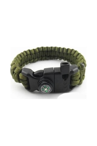 Paracord Cobra Outdoor Bileklik Çok Renkli