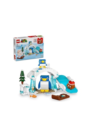 LEGO® Super Mario™ Penguin Ailesi Kar Macerası Ek Macera Seti 71430-7+ Yaratıcı Oyuncak Yapım Seti - 228 Parça