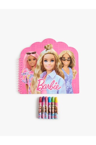 Koton Lisanslı Barbie Boyama Seti Pembe 7wak70359aa