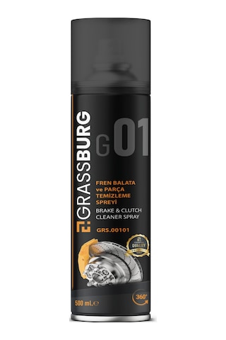 Grassburg Fren Balata Ve Parça Temizleme Spreyi 500 Ml - 00101