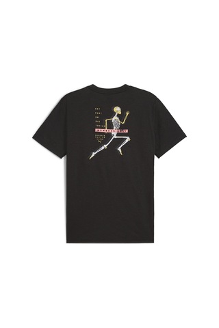 Puma Men S Run Club Tee Erkek T-shirt-siyah