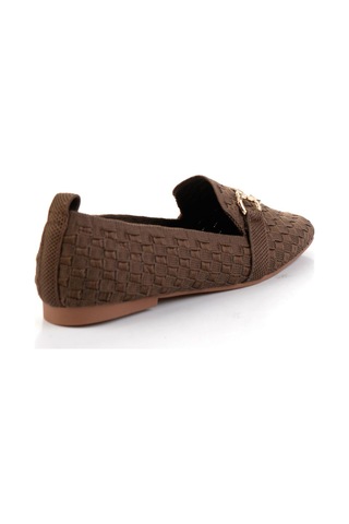 Bambi Kahve Kadın Loafer Ayakkabı K01327020182 Kahve