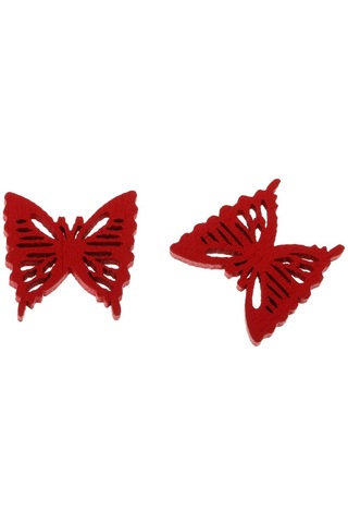 Homyl Dıy Craft Scrapbooking Için 100 Parça Kelebek Şekli