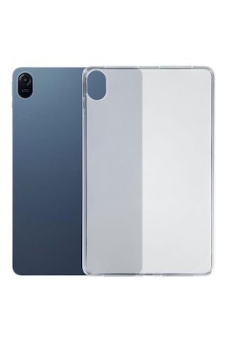 Honor Pad X8a 11.0 Inch 2024 Uyumlu Buzlu Tasarım Şeffaf Kılıf Arka Kapak