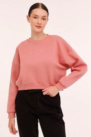 Lotto W-leblanc C Neck Swt 4pr Gül Kurusu Kadın Sweatshirt 000000000101924694 Pembe