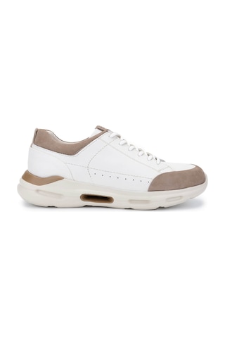 Tamer Tanca Erkek Hakiki Deri Vizon Sneakers & Spor Ayakkabı 298 2931-2526 Erk Ayk Y25 Vızon/k.byz Vizon