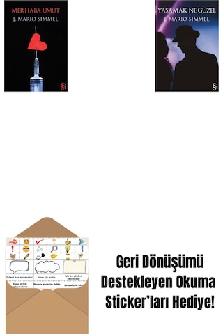 Merhaba Umut + Yaşamak Ne Güzel + Okuma Sticker'ları