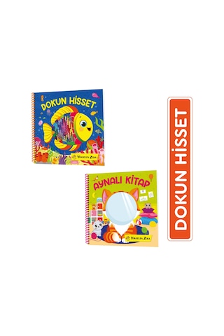 Dokun Hisset - Aynalı Kitap 2 Li Set