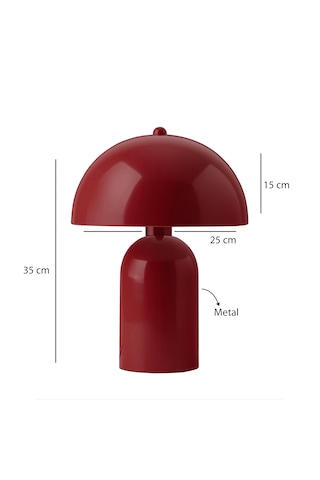 Homing Roma Retro Wine Red Masa Lambası 241881