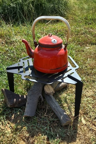 Portatif Üçgen Izgara Mangal