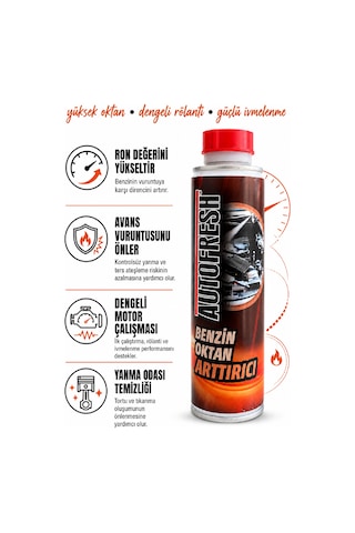 Benzin Oktan Artırıcı 300 Ml Octane Booster Motor Yakıt Katkısı