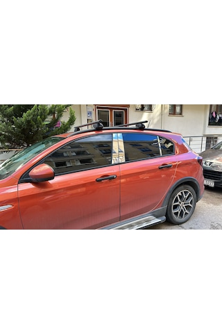 Fiat Egea Cross Krom Cam Direği Sağ Sol Takım 6 Prç 2019-2025 Uyumlu