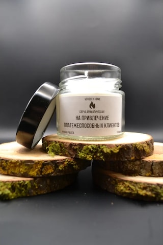 Vorobey Home Paran İzlemek Arzusu Olan Müşterilerin Çekimi İçin Kokuya Sahip Mum 328048270 Beyaz