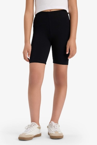 Defacto Kız Çocuk Biker Penye 2li Tayt B7616a825smbk81 SiYAH