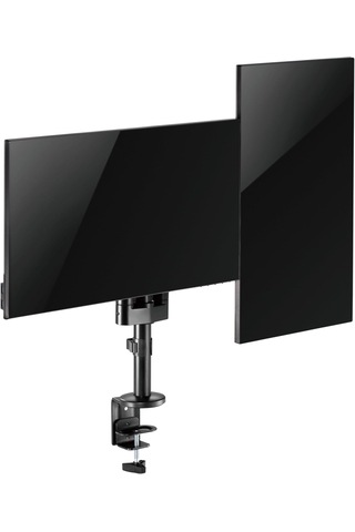 Monitör Tutucu Eğilebilir Döndürülebilir Kablo Kılavuzlu Ergonomi