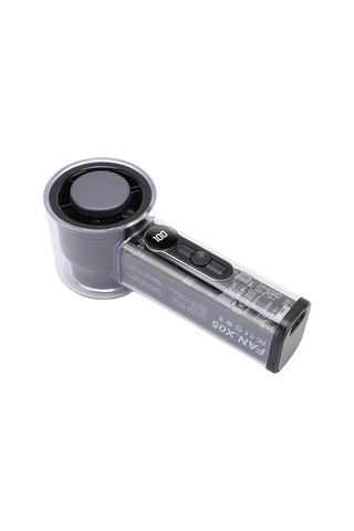 Yüksek Verimli Soğutmalı El Fanı 100 Seviye Hız Kontrolü 6 Saat Pil Ömrü