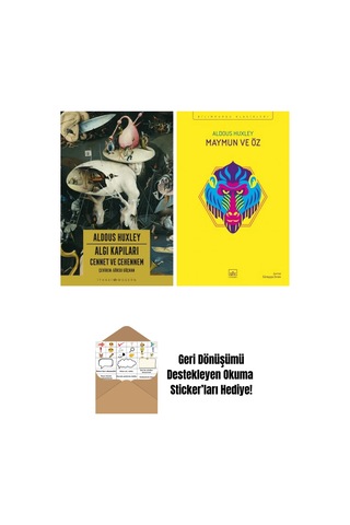 Algı Kapıları Cennet Ve Cehennem + Maymun Ve Öz