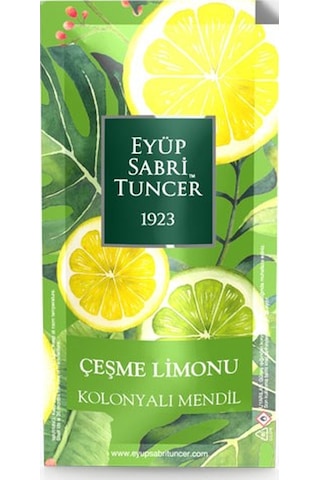 Eyüp Sabri Tuncer Çeşme Limonu Kolonyalı Mendil 150'li