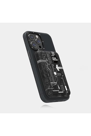 Youngkit Tech Serisi 15 W 5000 mAh Hızlı Şarj Özellikli Wireless Powerbank - Siyah